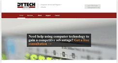 Desktop Screenshot of dytech.com